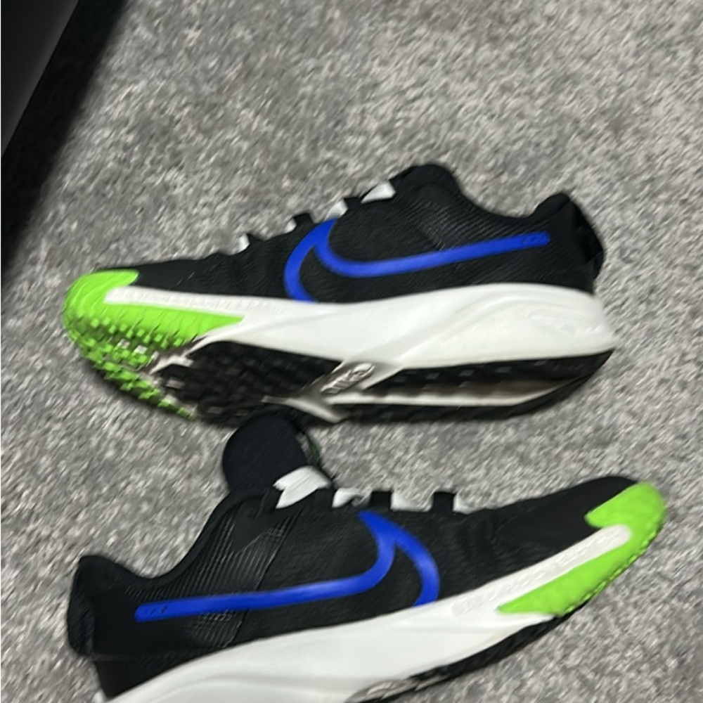 Nike Kids Sneakers Black Blue Green